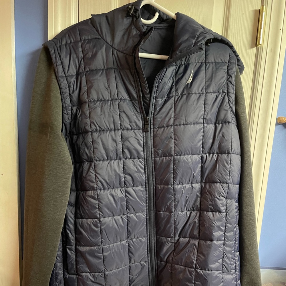 NAUTICA MENS HOODED JACKET NEW WITH TAGS